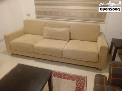 كنب أمريكي اصلي مستورد ثقيل جدا ومريح جدا قطعتين تتسع من 6 الى 7 أشخاص 2