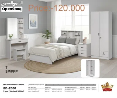 غرفة نوم مفردة من ماليزيا 120x190 Single Bedroom Bet From Malaysia 120x190 4