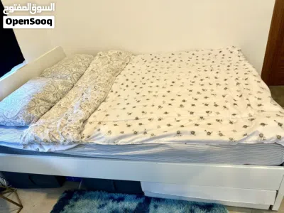 Used double bed, and mattress 3