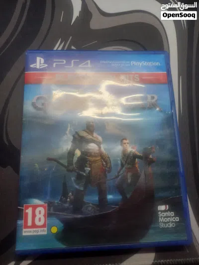 دسكة قود اوف وار 4 (2018) للبيع بلايستيشن 4 مستعمله 110 God of war Playstation 4 3