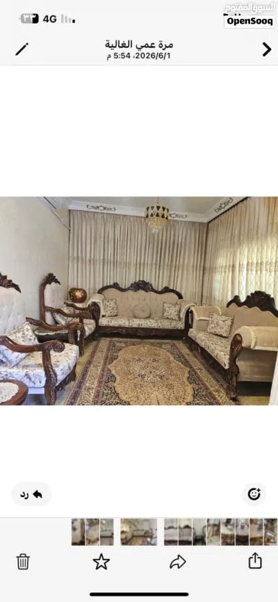 طقم كنب مرتب وانيق متين 2