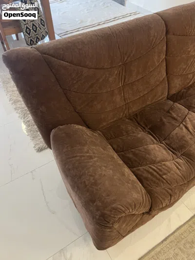 Sofa bed living set / طقم انترية بني 2