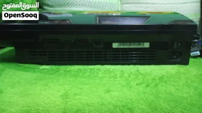 Good PlayStation 3 with blue controller and cables 4