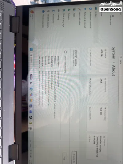 لابتوب للبيع lenovo 2