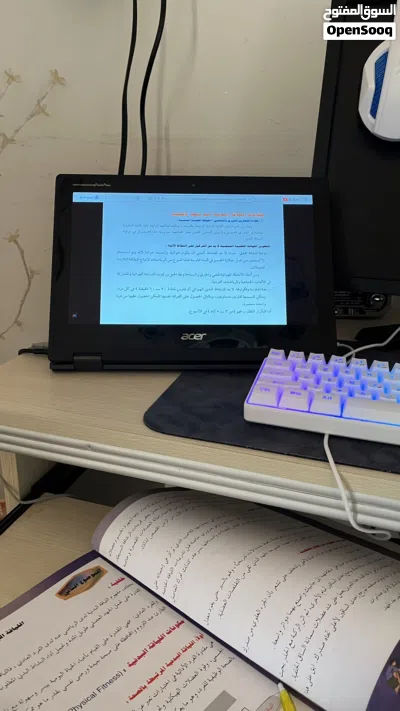 للبيع كيبورد وماوس وسماعه وماوس باد 30" 60 2
