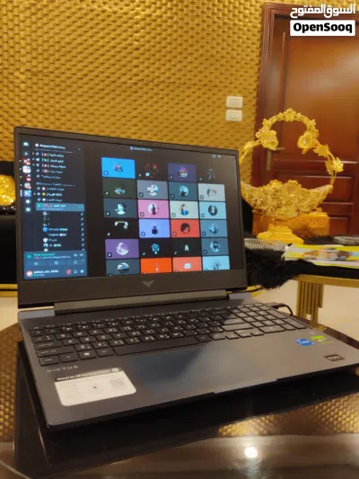 HP Victus 15 RTX 3050 + Gaming Setup كامل 2