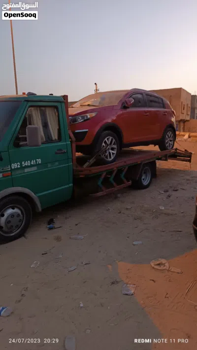 ساحبة لنقل السيارات 3