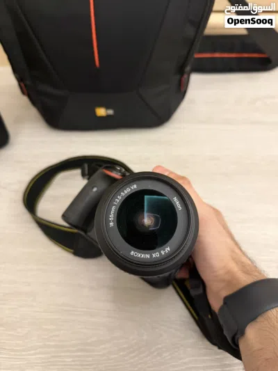 Excellent Condition Nikon D5100 DSLR Camera(18-55mm f/3.5-5.6)+2 Extra Lenses+Portrait+Battery+Bags 2
