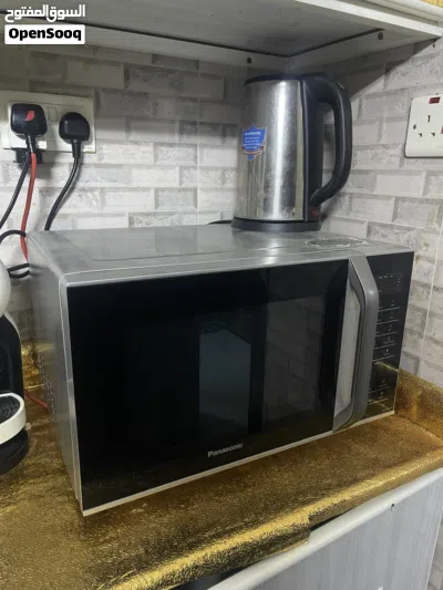 Tables, chairs, oven, microwave and refrigerator طاولات وكراسي وفرن ومايكرويف وثلاجه 3