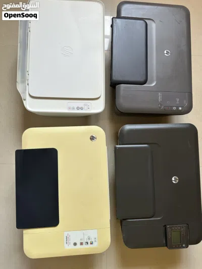 4 طابعات اتش بي مستعملة 2