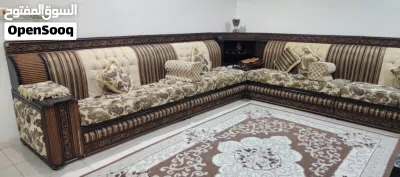 Majlis Sofa -- Large Rug(Brown) 3