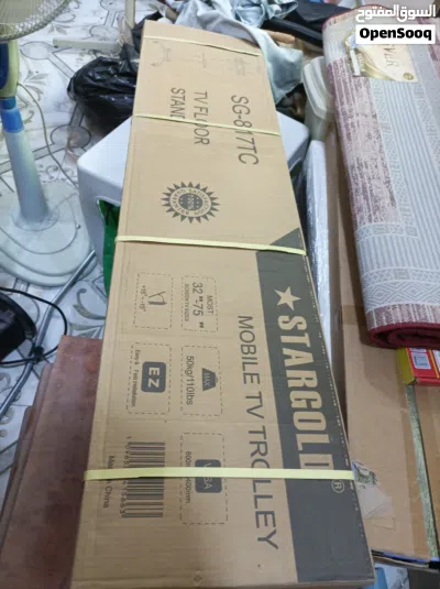 TROLLEY MOST 32-75" SCREEN TV SIZE new عربة نقل تناسب معظم أحجام شاشات التلفزيون من 32 إلى 75 بوصة ج 4