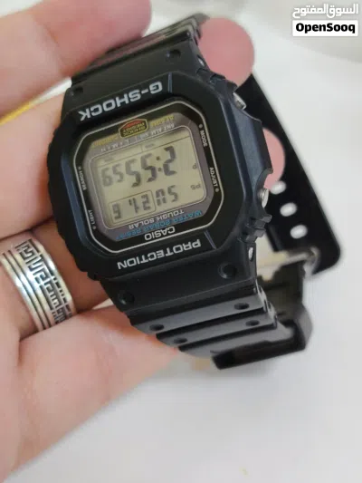 للبيع ساعة Casio G-Shock G-5600UE الأصلية، تعمل بالطاقة الشمسية Tough Solar، مقاومة للصدمات والماء 2