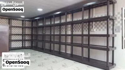 رفوف بلاستيك متعدد الاستخدام لتجهيز المحلات وعرض البضائع 3