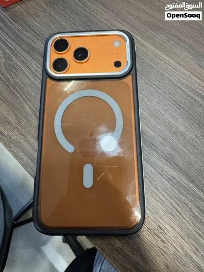 iPhone 17 pro max 256g orange وارد اليابان 2