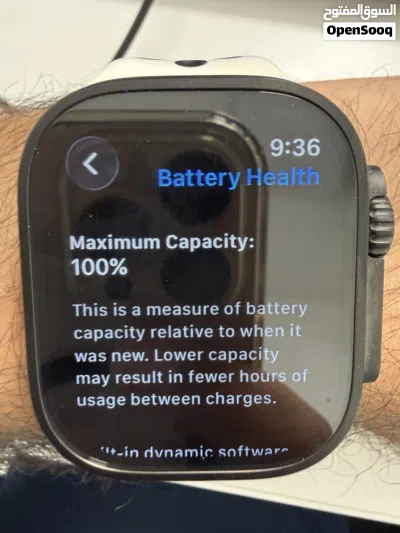 ابل ووتش الترا 3 وارد امريكي لون بلاتينيوم 49mm 3