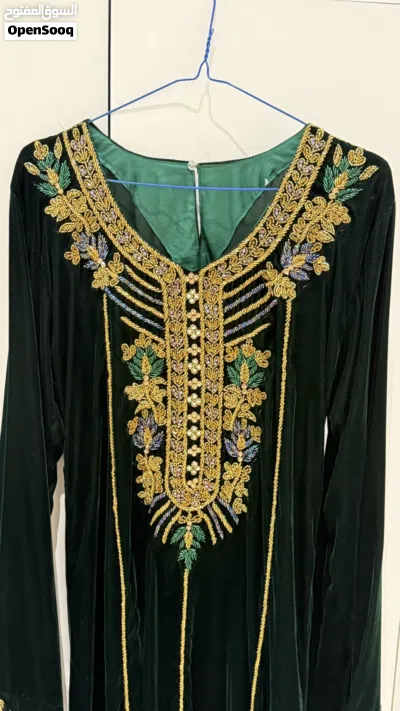 جلابية مخمل فاخر للبيع 2