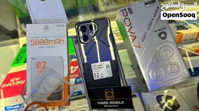 تكنو بوفا pova 7 5g مشغل أيام بسعة 256 جيجابايت رام 16 متوفر خدمة التوصيل وهدايا 3