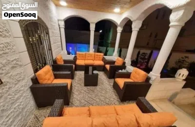 طقم راتان جديد مع مرجوحة 3