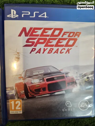 PS 4 Games Fifa 21, PES 2017 & Need for Speed Payback 3