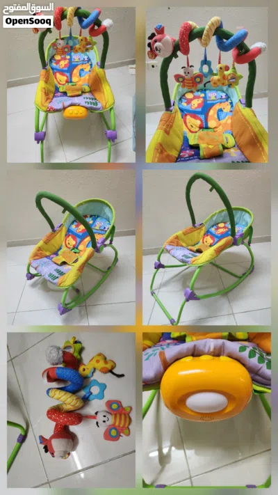 Baby items (Baby walker, Baby play mat, Baby rocker, Baby sleep carrier, Baby bath seat) 3