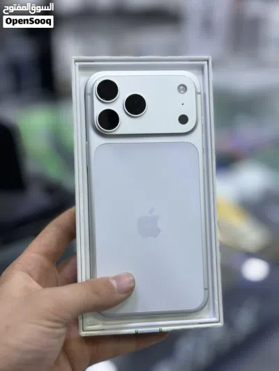 iPhone 17 Pro max 256GB Battery 99% مشحون 141 مره شرق اوسط مدخل خط معاه الكرتونه 4