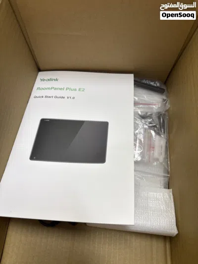 شاشة جدولة حجز غرف الاجتماعات الذكية Yealink RoomPanel Plus E2 (جديدة بالكرتون) 4