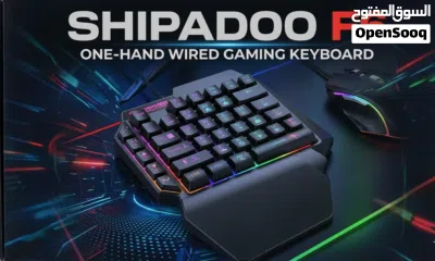 GAMING KEYBOARD(shipadoo F6) AND MOUSE(T-Wolf M1) COMBO+ USB CONNECTOR HUB (FREE) 2