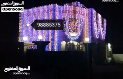 زينه اضاه اعراس للاجار باسعار مناسبه 4