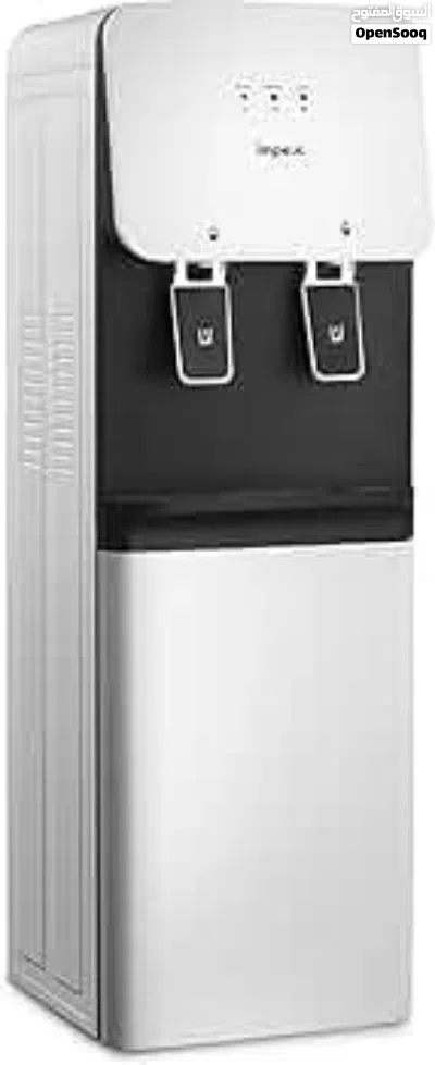 Impex Hot & Cold 2 Tap Water Dispenser with Stainless Steel Tanks, WD 3904B 3