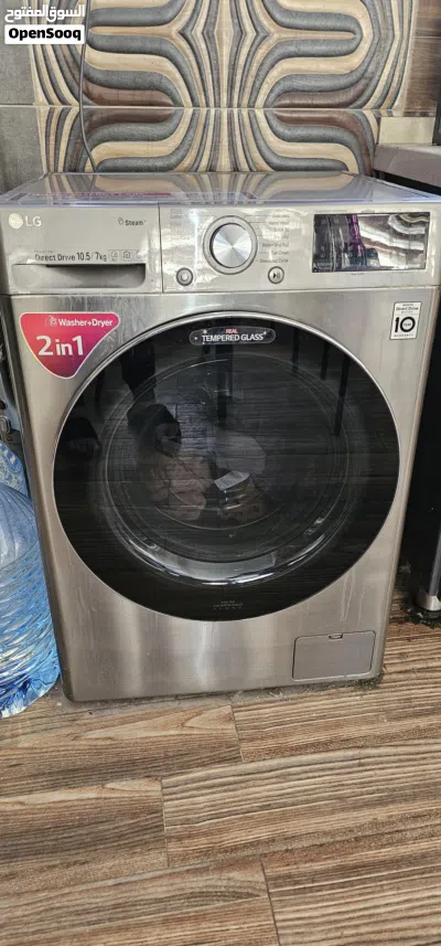 غسالة ونشافة إل جي (LG) 2 في 1 - سعة 10.5 كجم غسيل / 7 كجم تجفيف 4