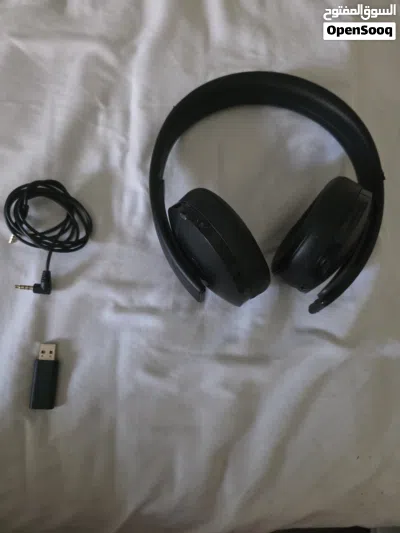 سماعة رأس بلوتوث لاسلكية مع سلك AUX Wireless Bluetooth Headset With AUX Wireless Wire 2
