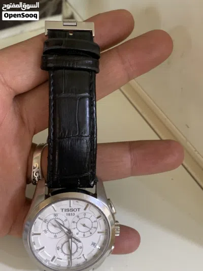 ساعة تيسوت رجالي TISSOT 1853 السويسرية الفاخرة، الموديل الكلاسيكي بمينا أبيض أنيق 4