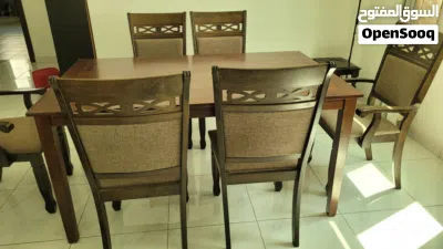 طاولة طعام و6 كراسي فخمة 4