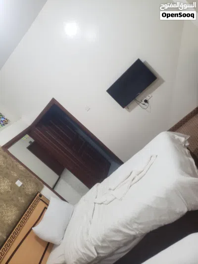 غرف للايجارفي فندق باقل الاسعار مفروشه لطلاب عائلي موضفين سياح بافضل مكان هدواء ايجارشهري اسبوعي 4