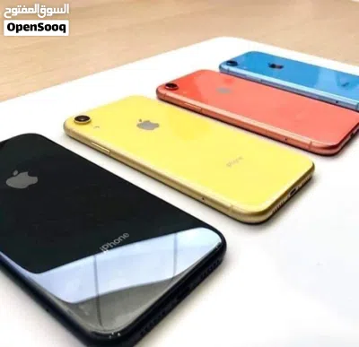 ايفون XR الاصلي جيجا 64 و 128 بطارية مشكل هدية كفر ولزقة وشاحن الاصلي متوفر توصيل 4