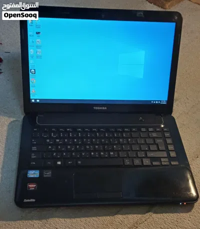 لاب توب توشيبا هارد 750 راما 8 Core i5 الجيل الثالث بحالة جيدة 2