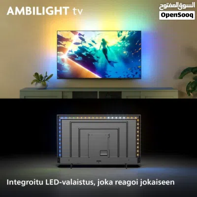 Philips 55" Android Smart TV - 4K, 55PUS8000 4