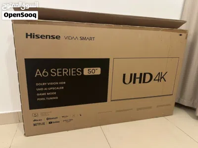 Hisense smart TV A6 series 50” 4