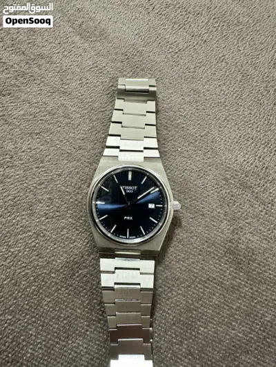 ساعة تيسو PRX باللون الأزرق tissot prx blue/ 4