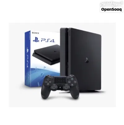للبيع بلايستيشن 4 سليم (PS4 Slim) بحالة ممتازة وبسعر ممتاز 120 دينار قابل للتفاوض وخال من المشاكل 2