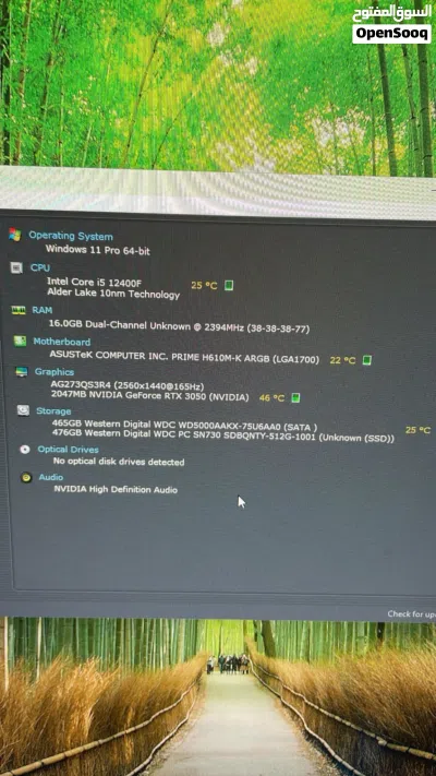 i5-12400F + RTX 3050 + 16GB DDR5 4