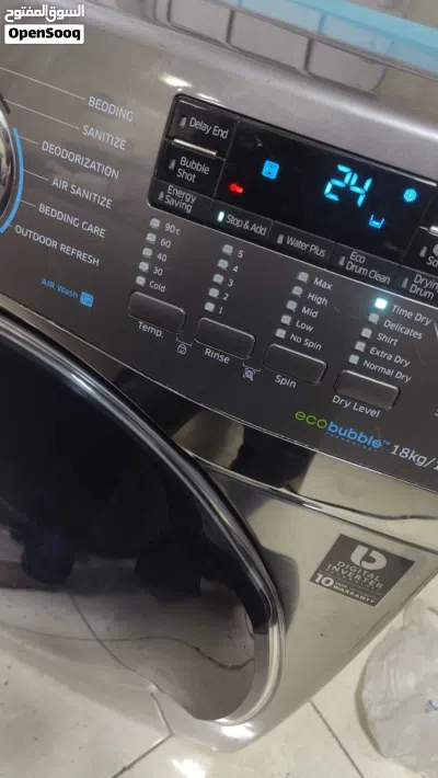 samsung 18 kg washer dryer ironing 3 in 1 3