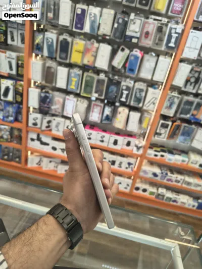 iphone 17 pro max 256g sliver esim بطارية 100% جهاز وكالة خالي من خدوش 4