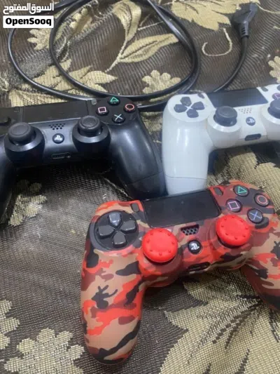 ps 4 slim 1t online اقرأ الوصف معه ألعاب الجهاز نضيف جدا 4