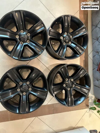 20” RAM 1500 Stock Rims – Matte Black OEM Wheels Excellent Condition 4