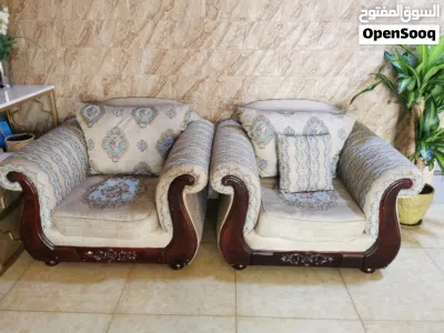 طقم كنب مستعمل بحاله جيده 2