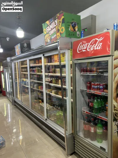 سوبرماركت جبيهه حي القدس مبيعات من 500 الى 600 دون الدخان اجار الشهري 460 كامرات تكيف ثلاجه عرض كبير 2