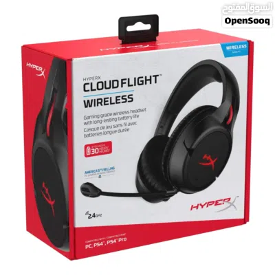 HyperX Cloud Flight Wireless استمتع بتجربة لعب مميزة مع سماعة HyperX 3