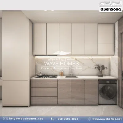 Last Unit Left! Studio Apartment for Sale in Muscat Hills - شقة استوديو للبيع في مسقط هيلز 2